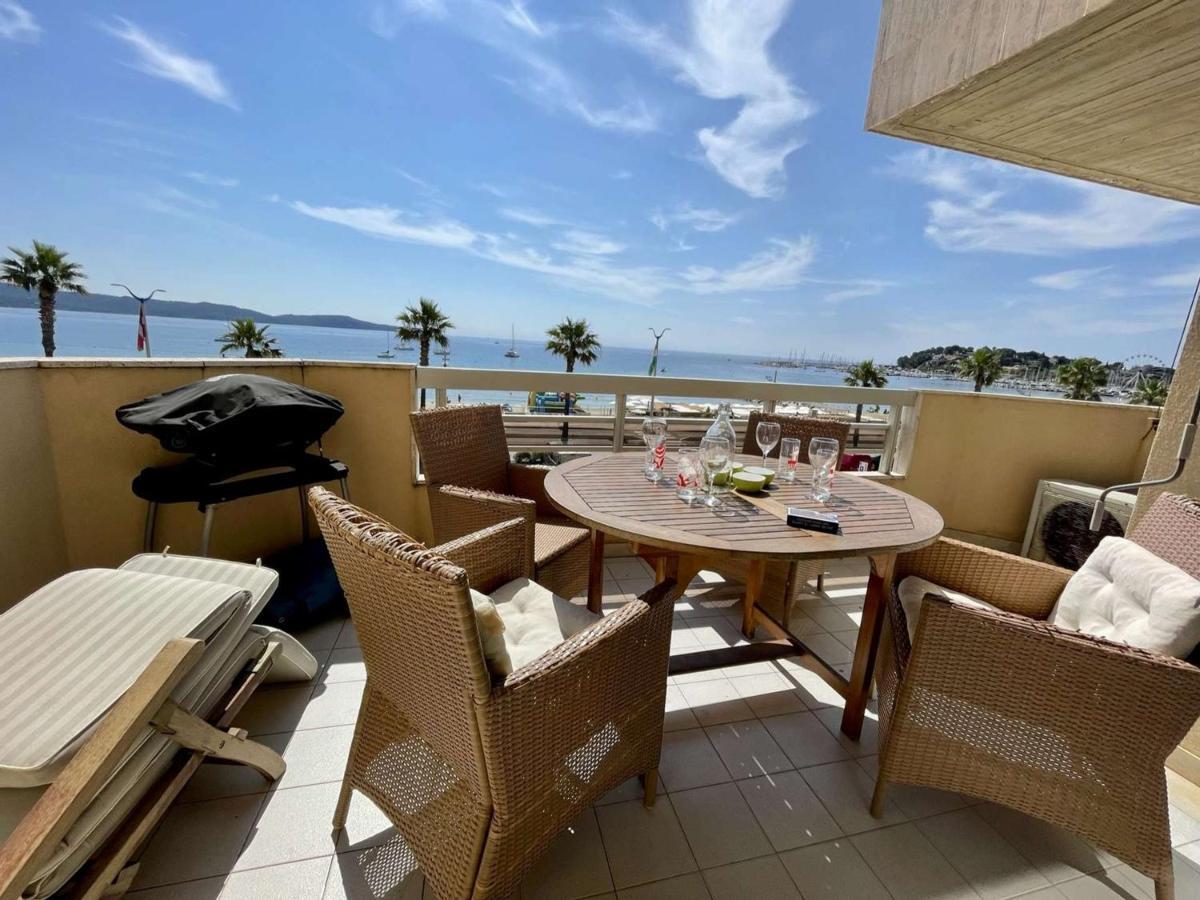 Superbe Apt 2P Front De Mer Pour 4 Pers Avec Terrasse - Cavalaire-Sur-Mer - Fr-1-226B-162 エクステリア 写真